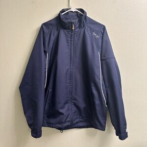 Reebok Hockey Men’s Full Zip Jacket Size Medium Navy Blue